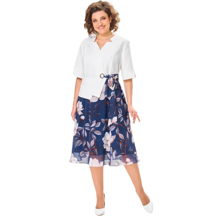 Sylvie Hart™ | Elegant Summer Bloom Dress