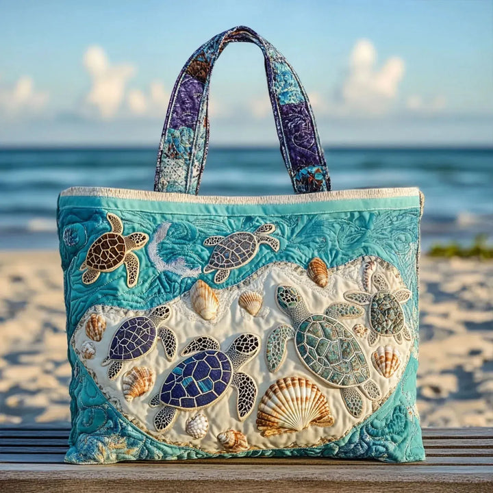 Artisan Tote - Love for Turtles