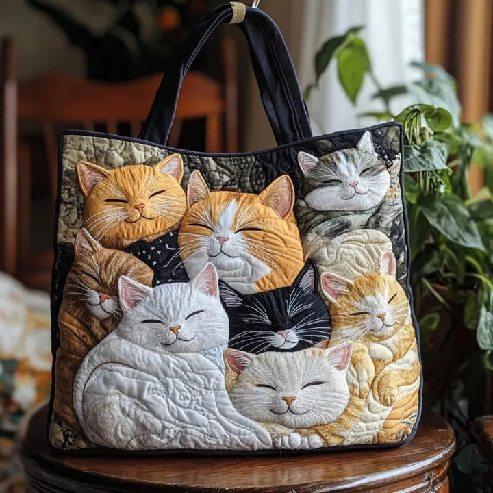 Artisan Tote - Sleeping Kittens