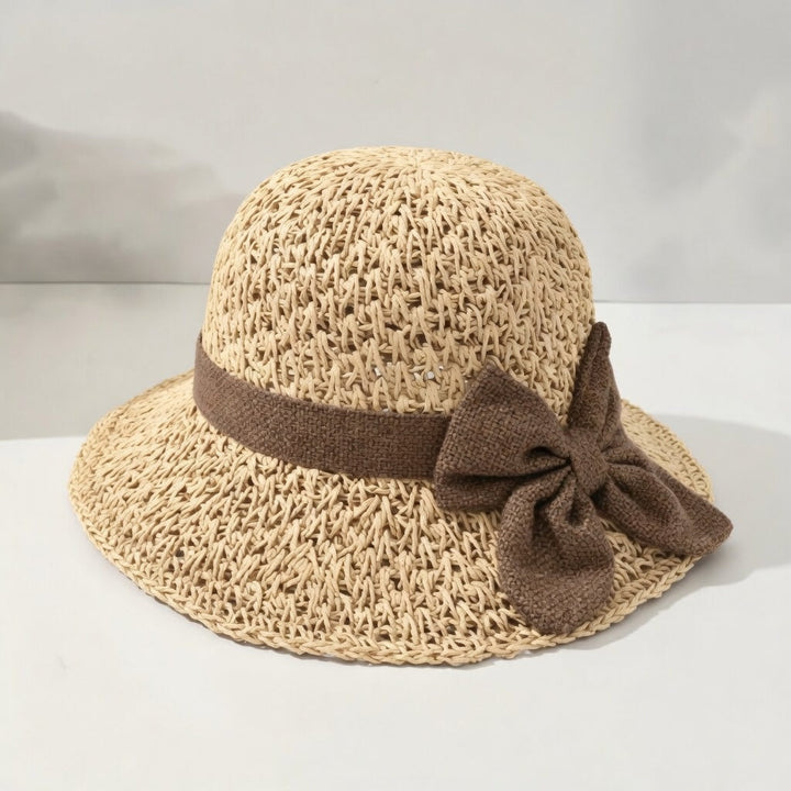 Eleanor Waverly™ | Elegant Summer Straw Hat
