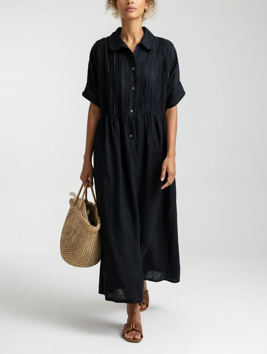 Lucienne Vale™ | Natural Cotton Everyday Dress