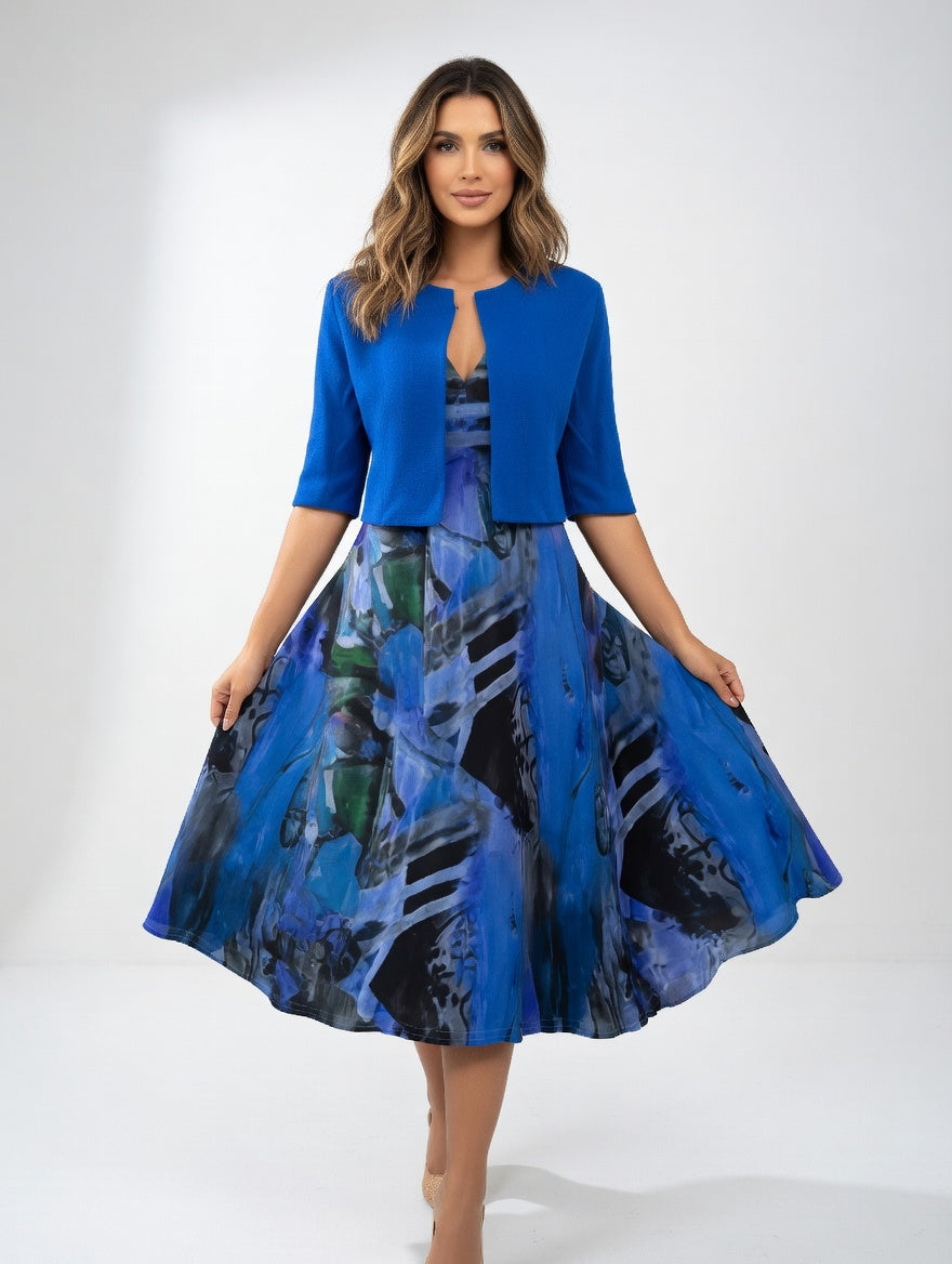Helena Marlowe™ | Elegant Two-Piece Dress Set