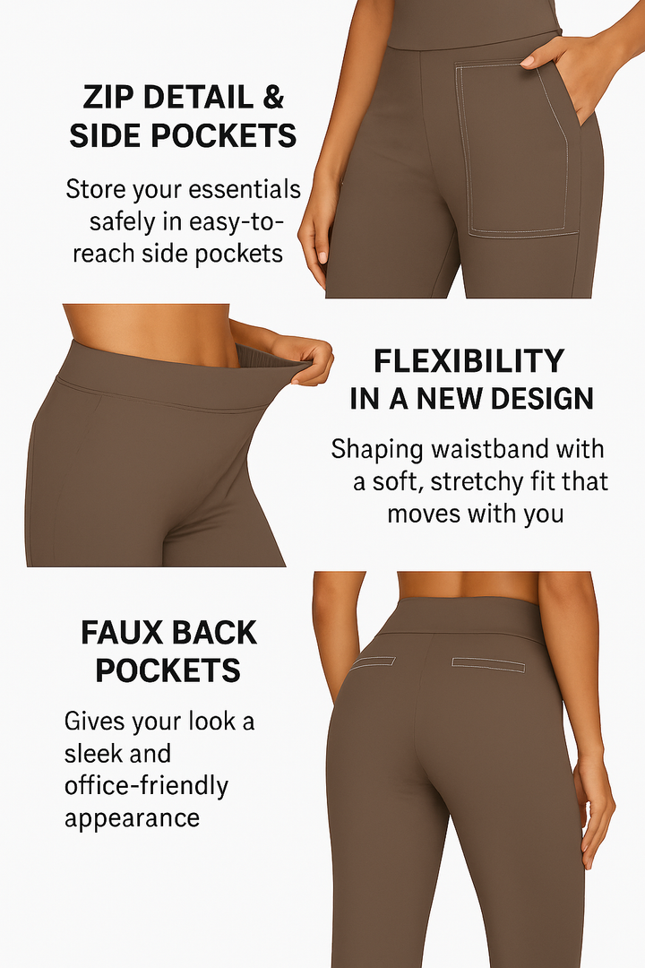 Calista Luxe™ | Flex Comfort Trousers