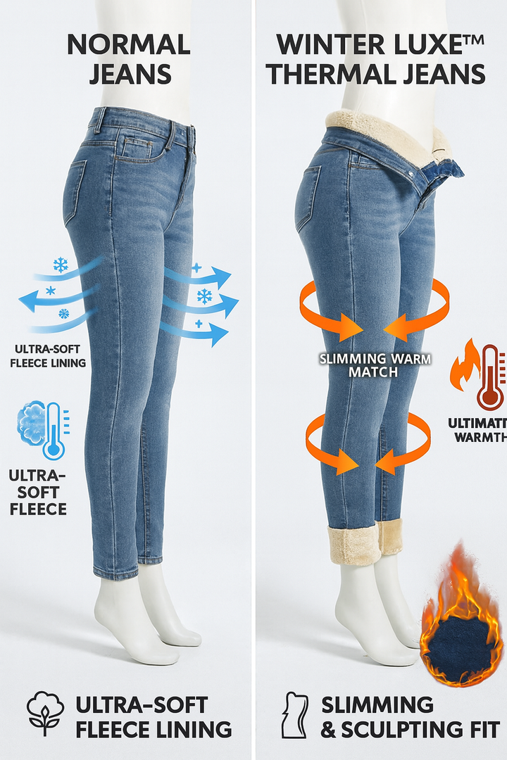 The Winter Luxe™ | Thermal Jeans