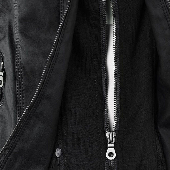 Marcelline™ | Classic Leather Jacket