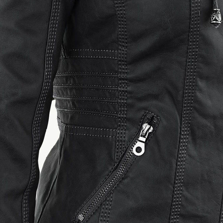 Marcelline™ | Classic Leather Jacket