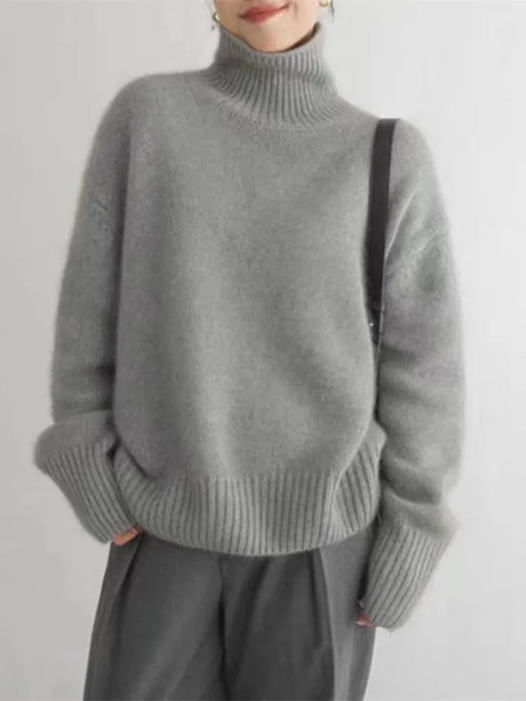 Belvoir Luxe™ | High-Neck Sweater