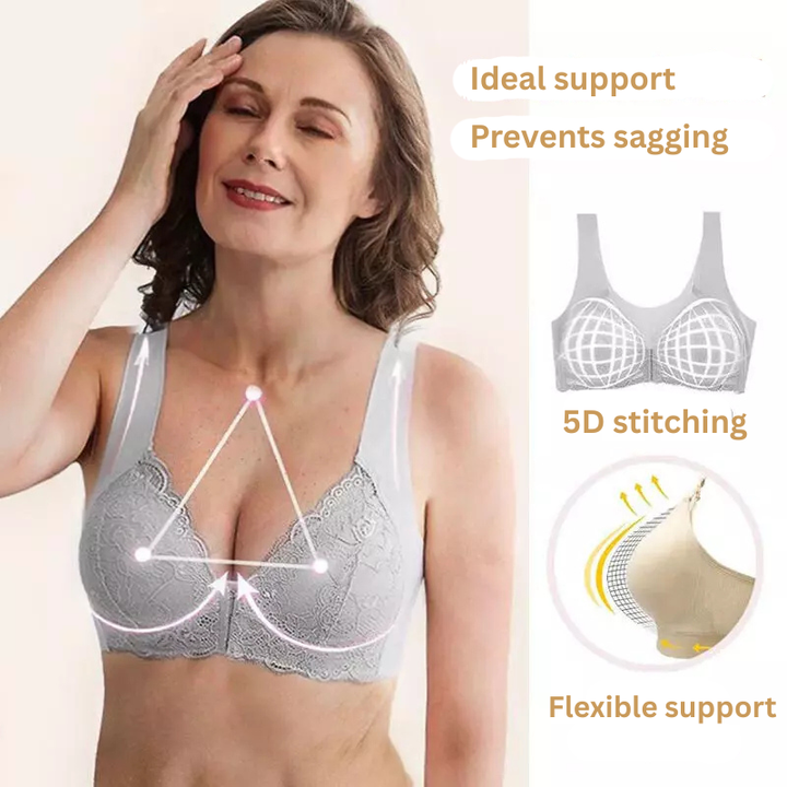 Clara Ease™ | Front Closure Comfort Bra (3-Pack)
