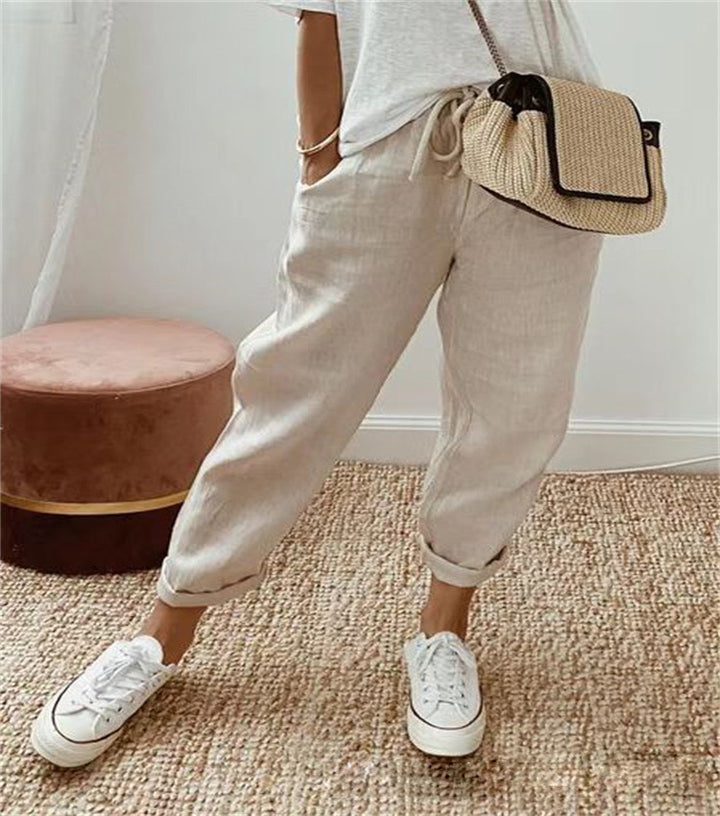 Clara Wellington™ | Pure Cotton Breeze Trousers