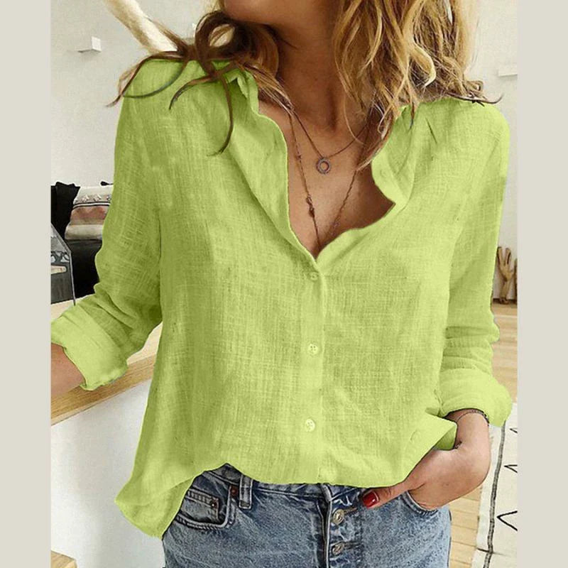 Aurélie Beaumont™ | Soft Cotton Blouse