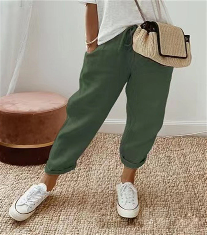 Clara Wellington™ | Pure Cotton Breeze Trousers