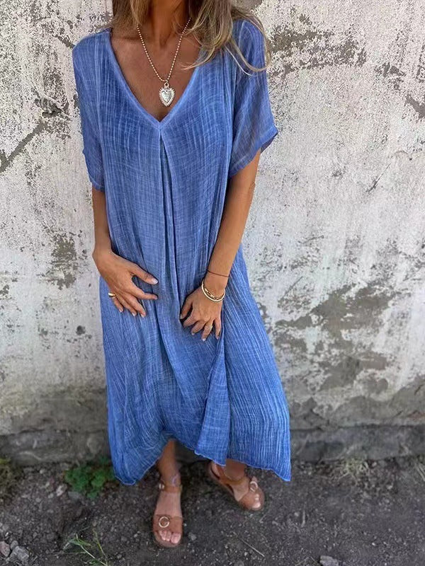The Liora™ | V-Neck Dress
