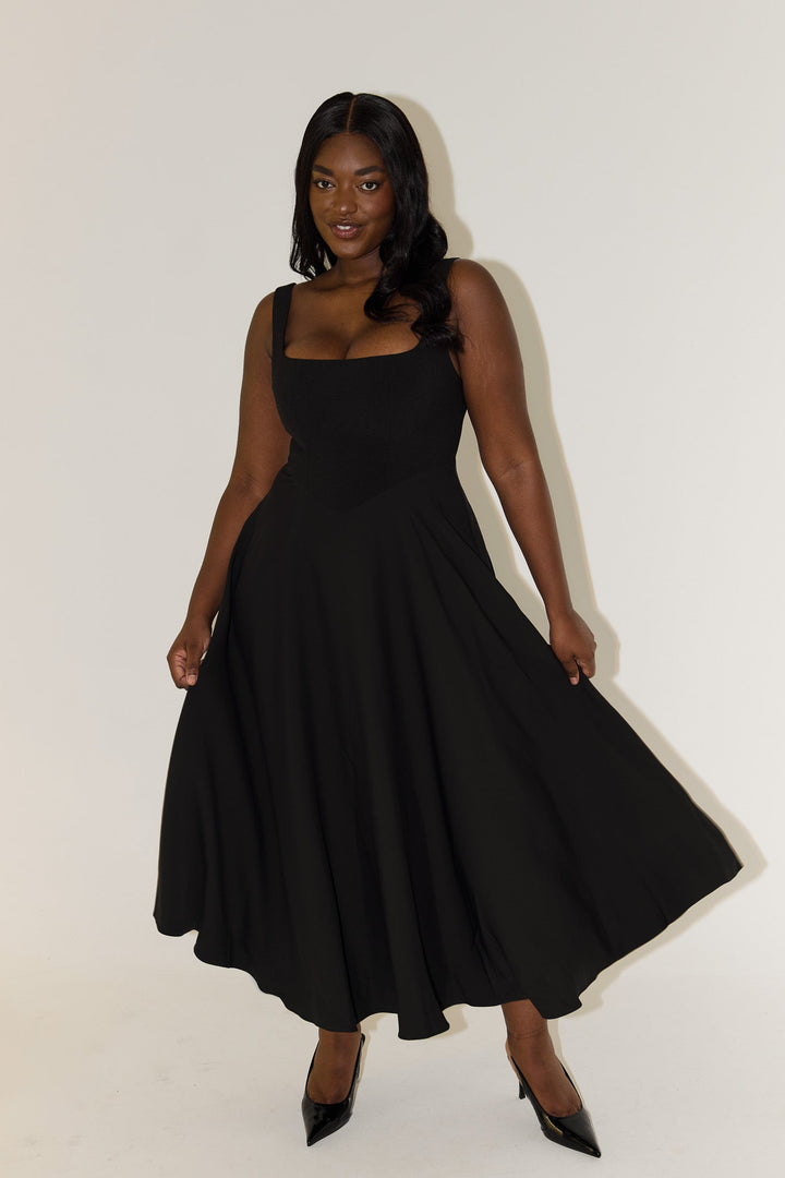 The Elise™ | Timeless Midi Dress