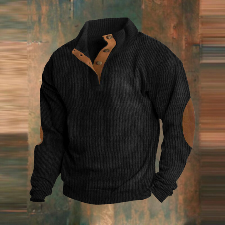 Clifton™ | Retro Button Sweater