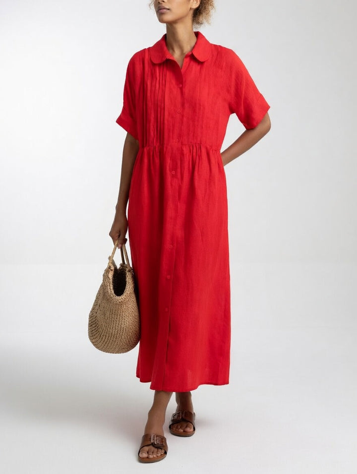 Lucienne Vale™ | Natural Cotton Everyday Dress
