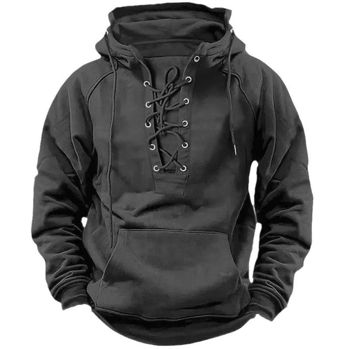 Rockwell™ | Retro Lace-Up Hoodie