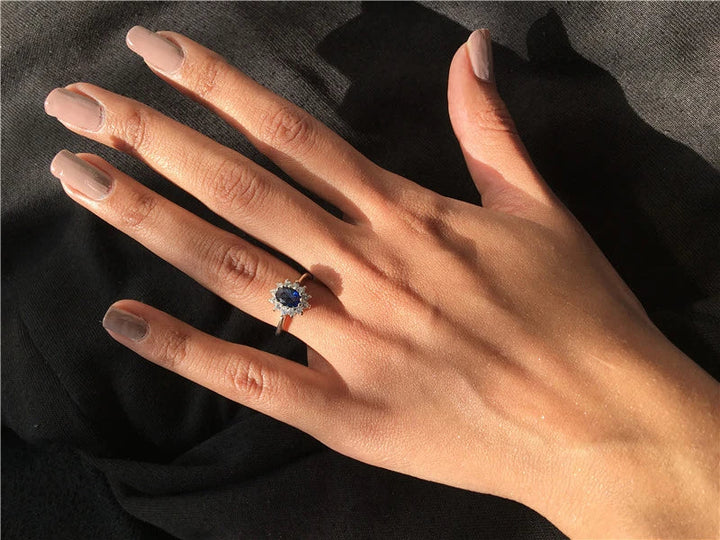 Amarisse Soleil Sapphire Ring