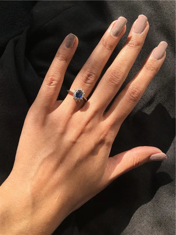 Amarisse Soleil Sapphire Ring