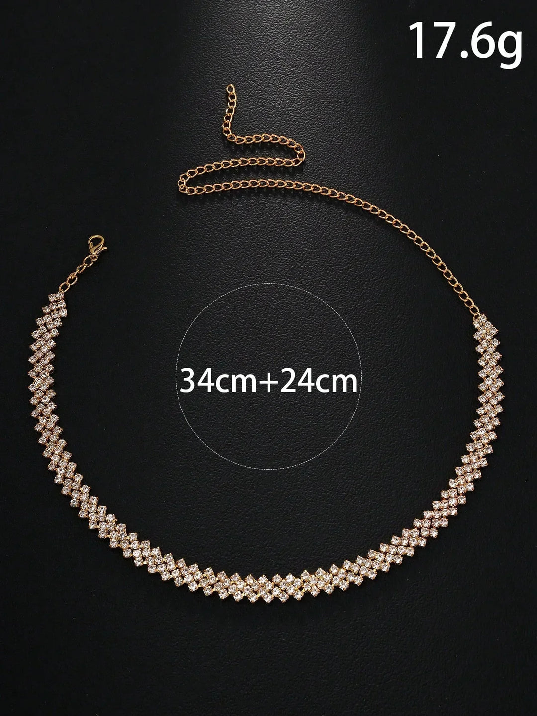 Elegant Rhinestone Necklace