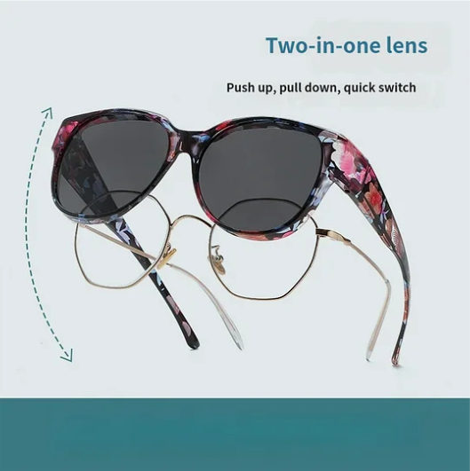 Margot Luxe™ | Over Glasses Sun Shield
