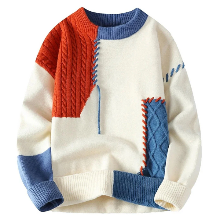 Atelier™ | Artisan Patchwork Jumper