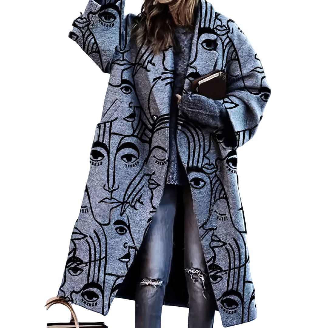 Camden Luxe™ | Oversized Check Wool Coat