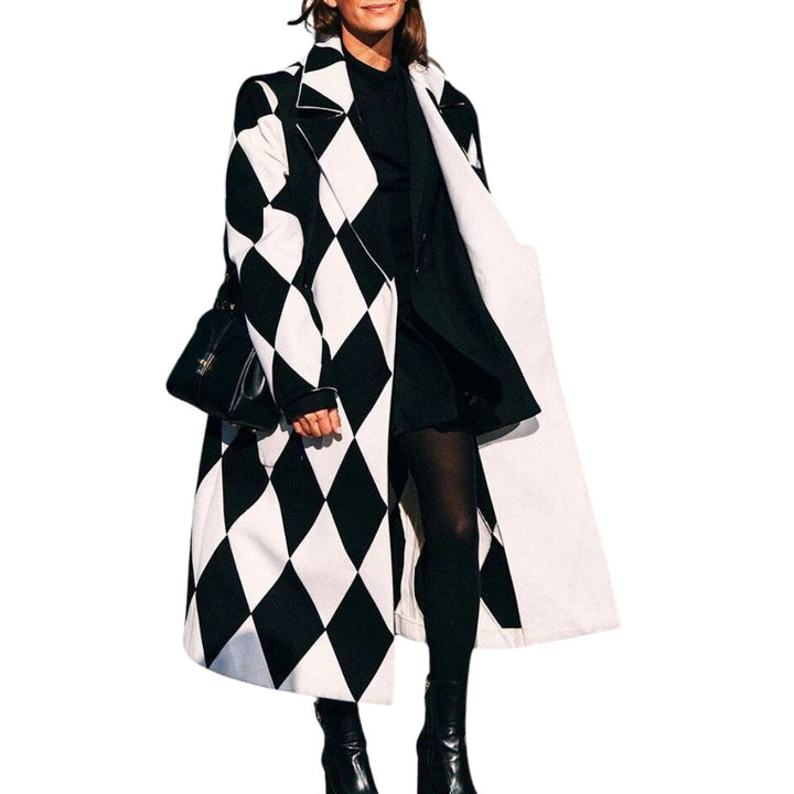 Camden Luxe™ | Oversized Check Wool Coat