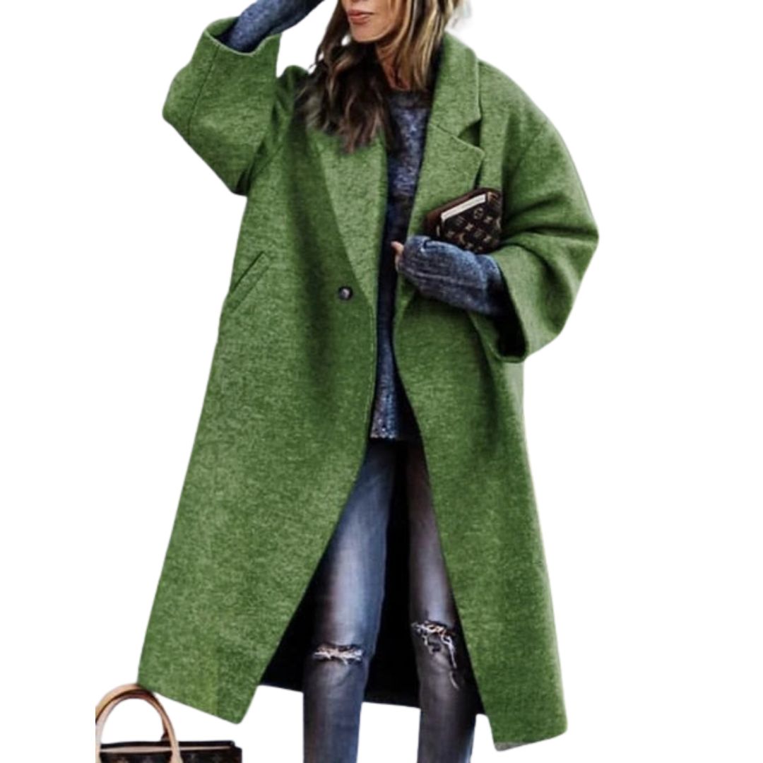 Camden Luxe™ | Oversized Check Wool Coat