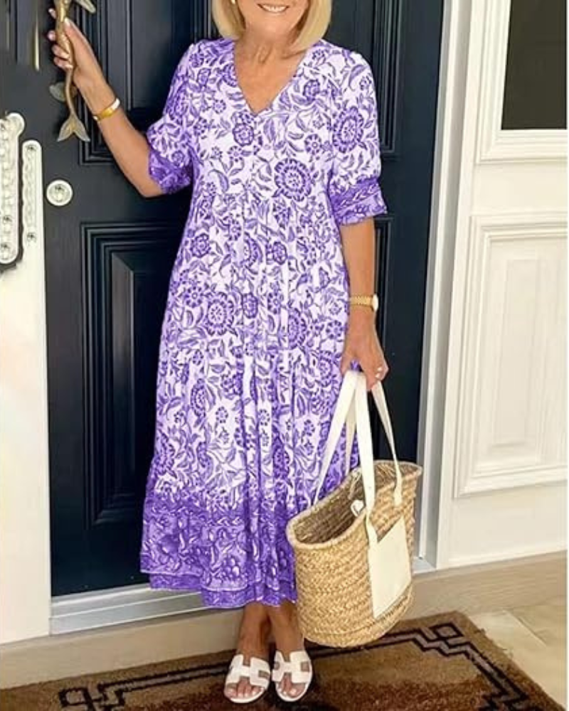 Lydia | Breezy Floral Day Dress
