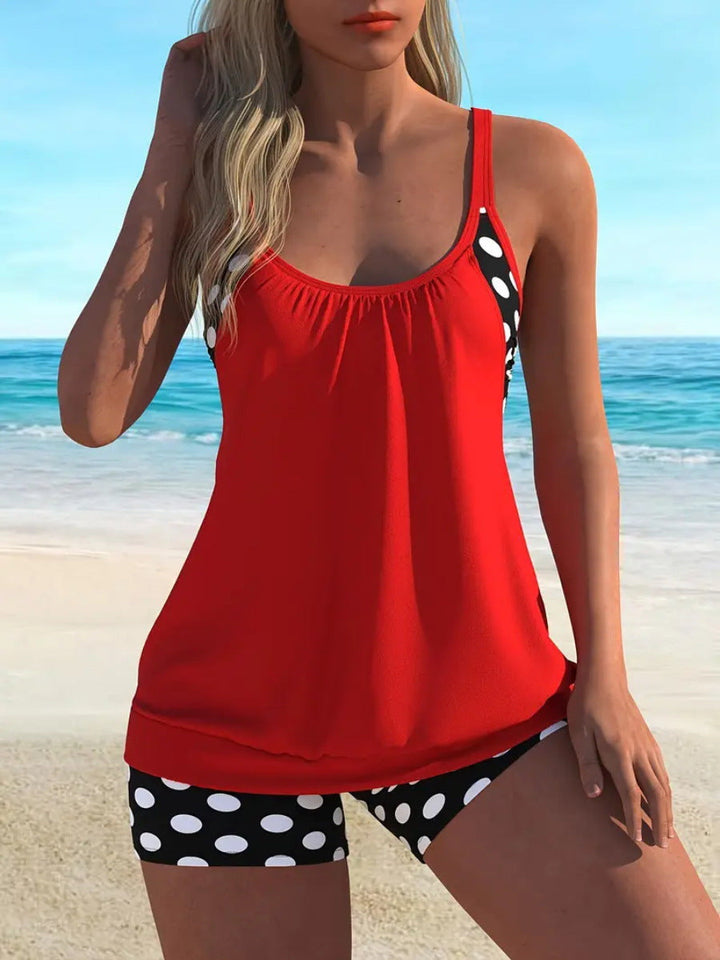 Daphne Ellison™ | Elegant Tummy-Friendly Tankini