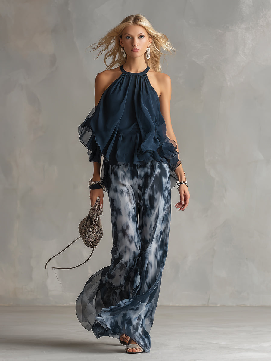 Louise™ | Elegant Chiffon Set