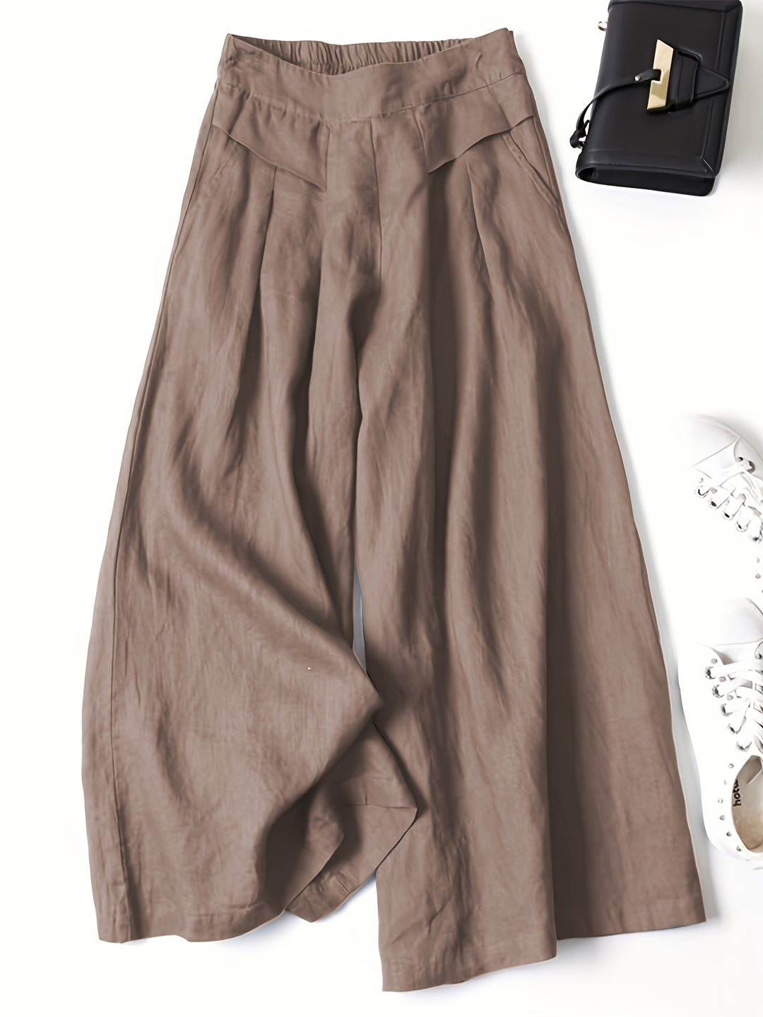 Isabelle Whitmore™ | Effortless Linen Wide-Leg Trousers