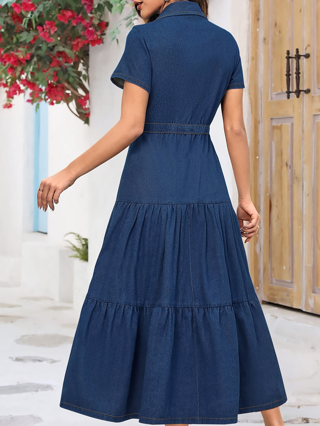 The Madeleine Cove™ | Timeless Button Dress