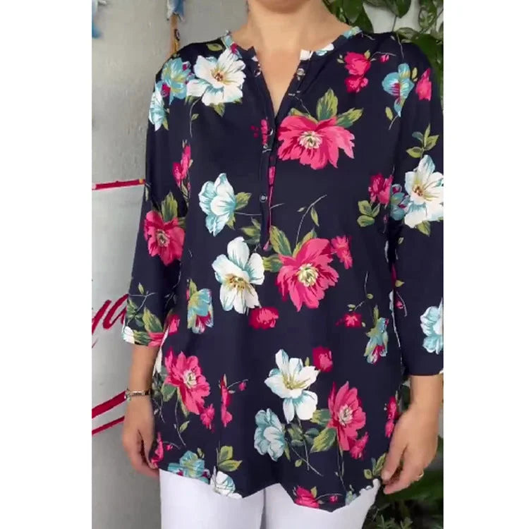 Clara Mayfield™ | Breezy Floral Tunic