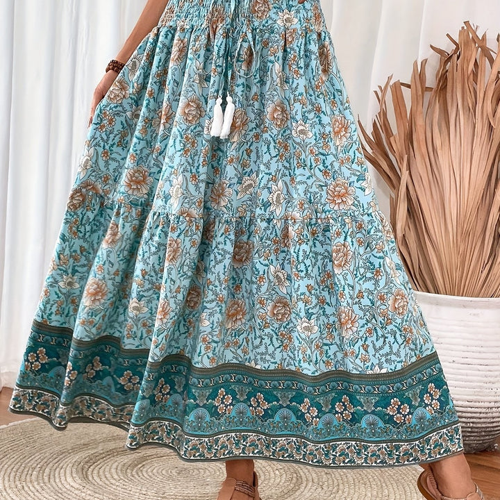 Eleanor Bloom™ | Bohemian Maxi Skirt