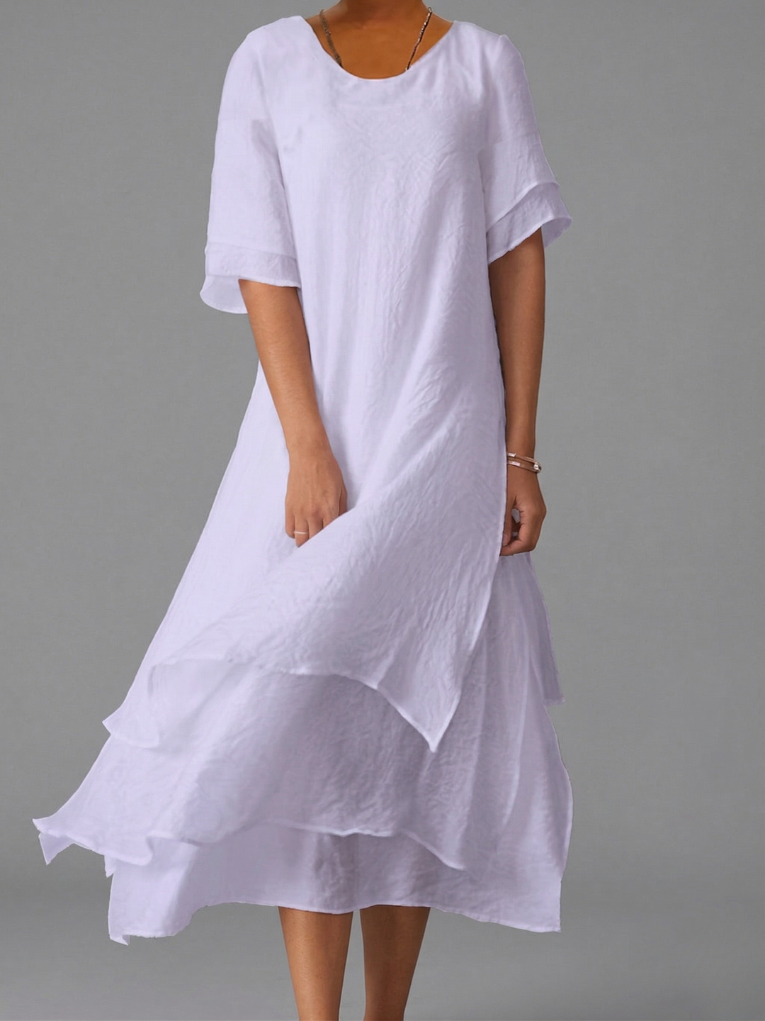Margaret Hale™ | No-Cling Summer Dress