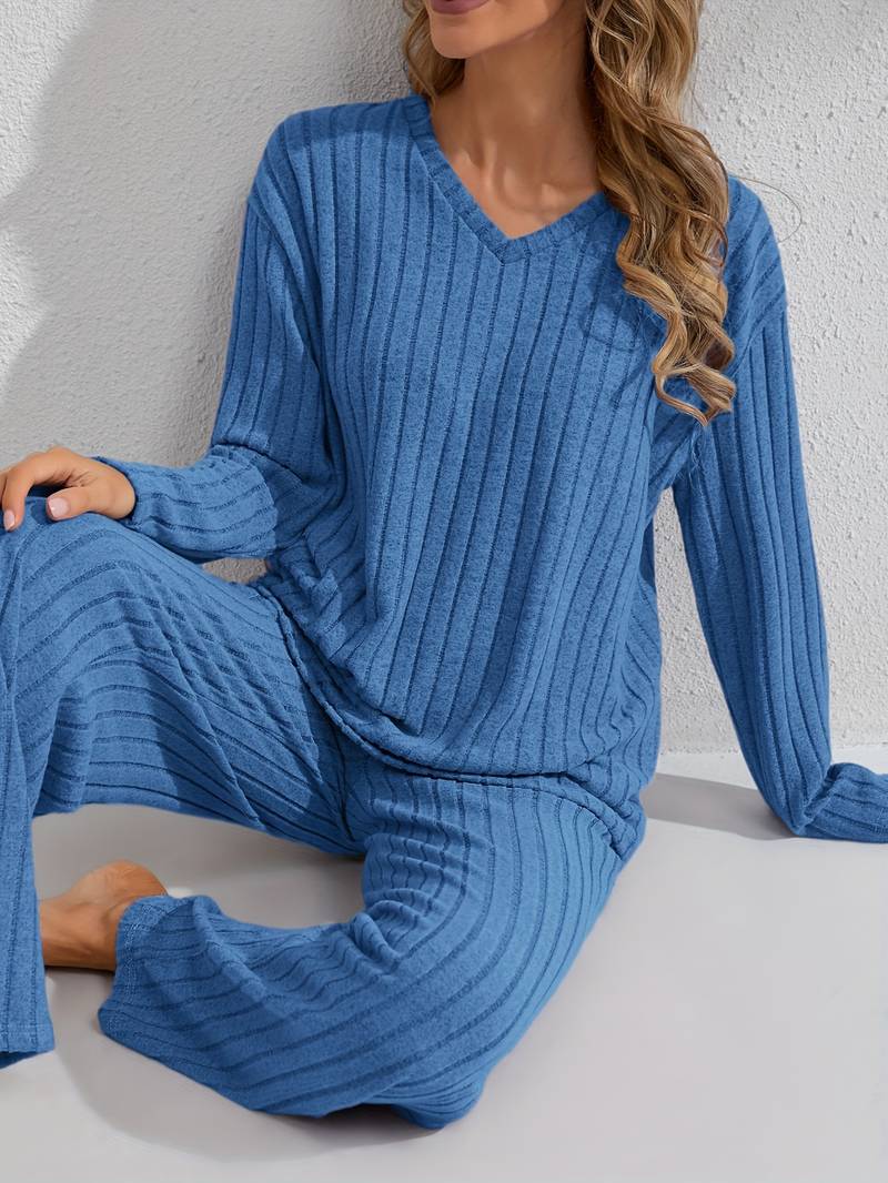 Amelia Whitmore™ | Ribbed Lounge Set