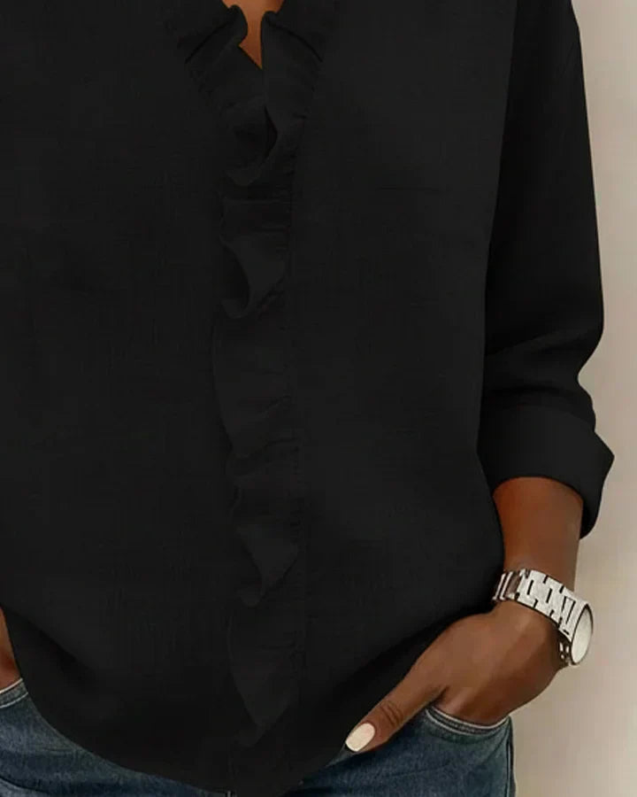 Helen Cartwright™ | Refined V-Neck Blouse