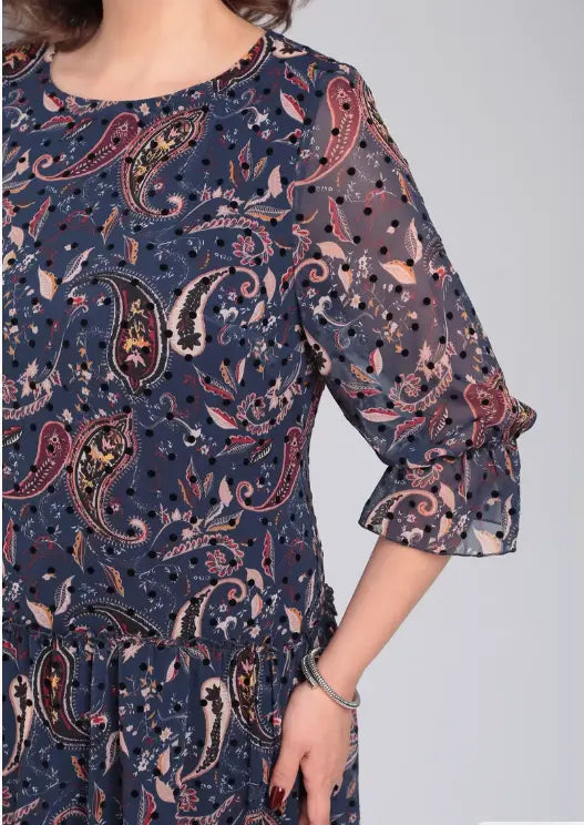 Eleanor Whitmore™ | Timeless Floral Dress