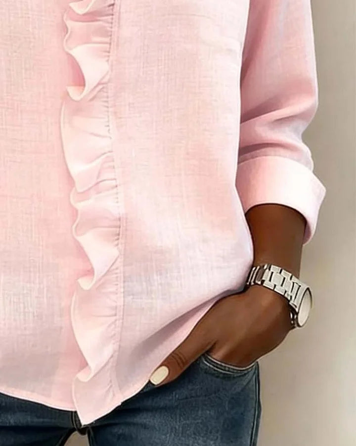 Helen Cartwright™ | Refined V-Neck Blouse