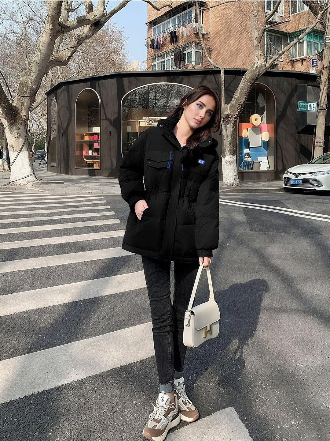 Brighton Luxe™ | Belted Waterproof Puffer