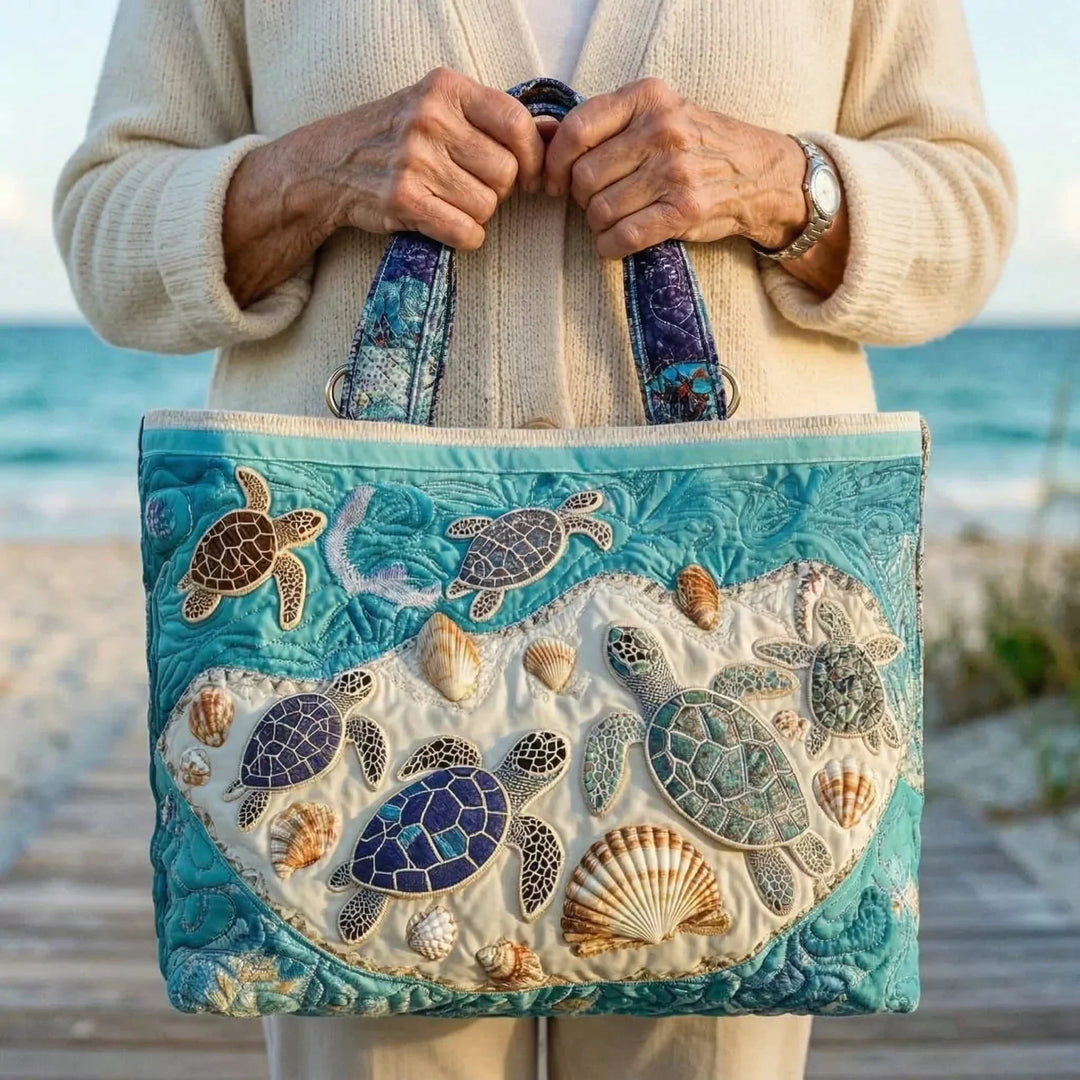 Artisan Tote - Love for Turtles