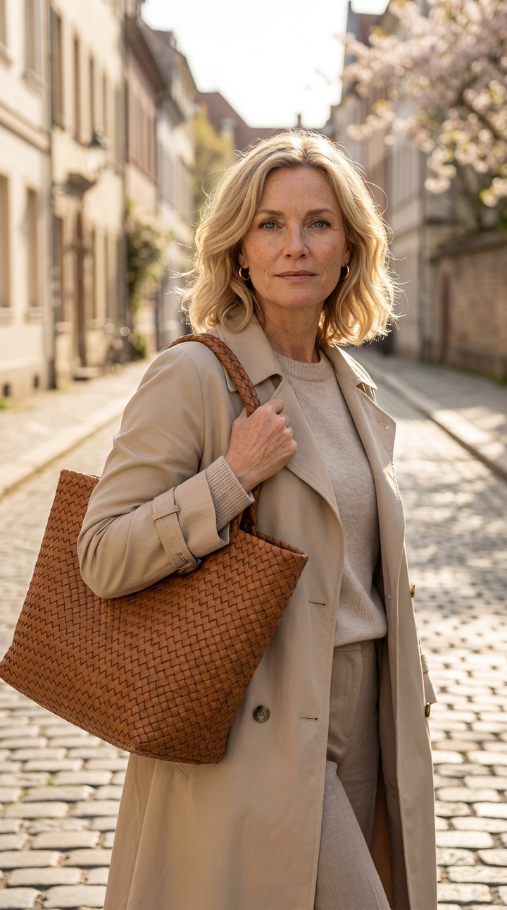 Charlotte Vale™ | Structured Leather Tote