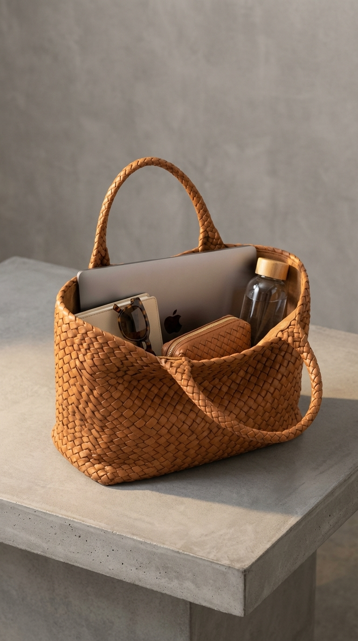 Charlotte Vale™ | Structured Leather Tote