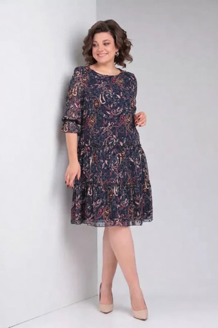 Eleanor Whitmore™ | Timeless Floral Dress