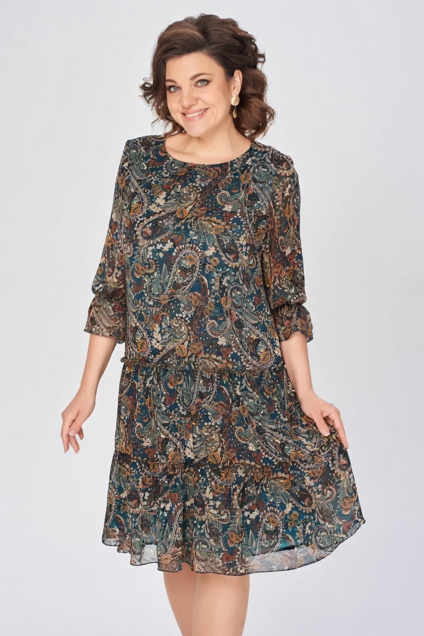 Eleanor Whitmore™ | Timeless Floral Dress