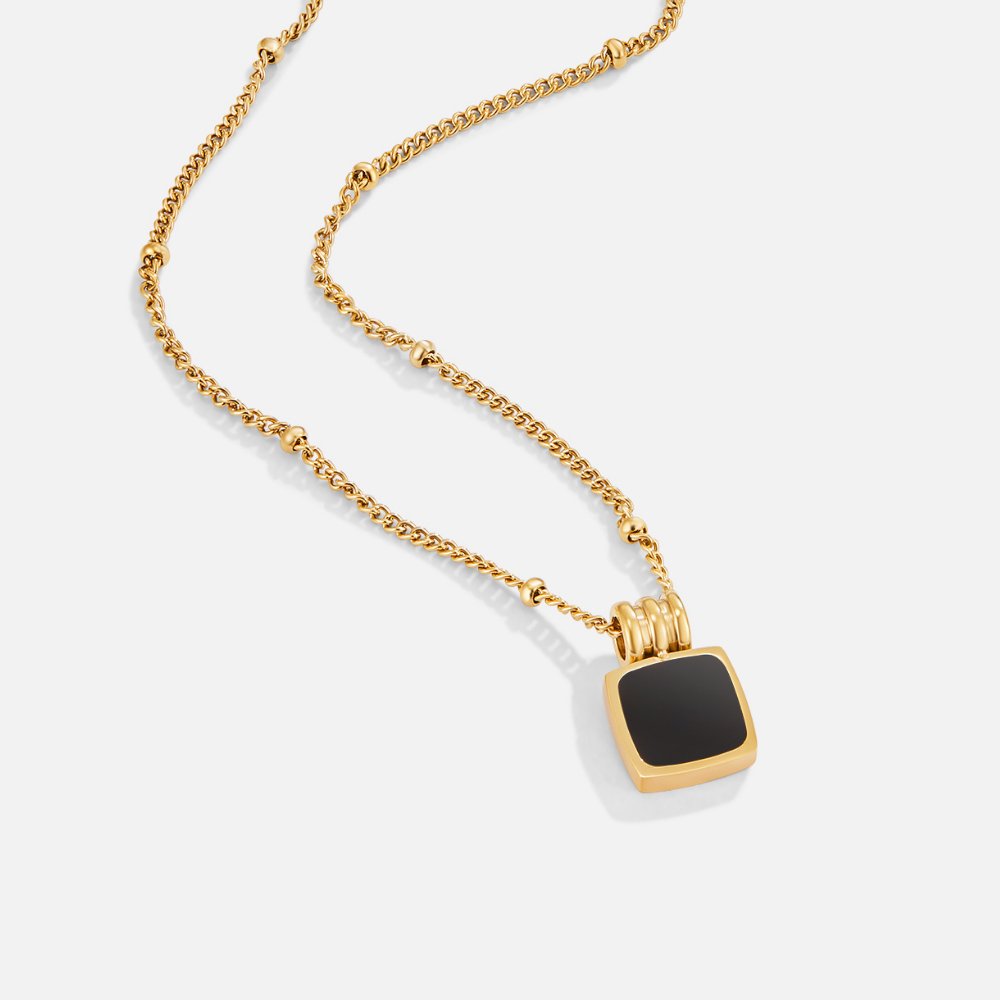 Elegant Double Layer Necklace