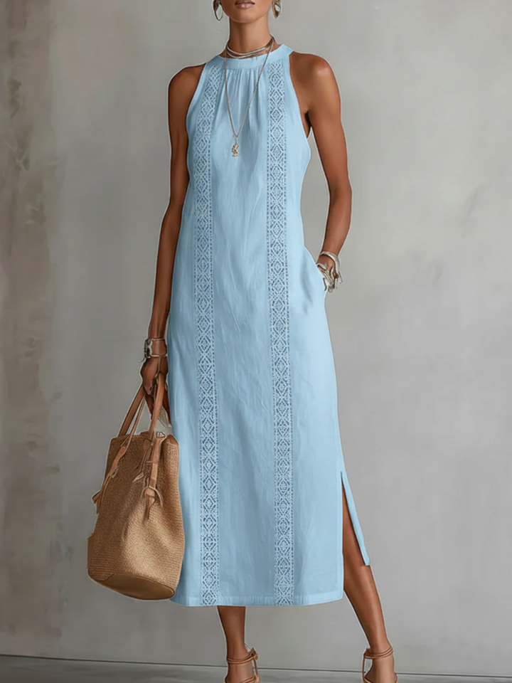 Amelia Whitmore™ | Natural Linen Dress