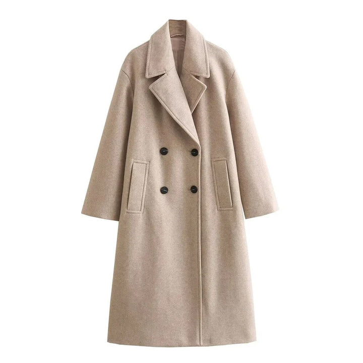 The Eleanor™ | Elegant Wool-Blend Winter Coat