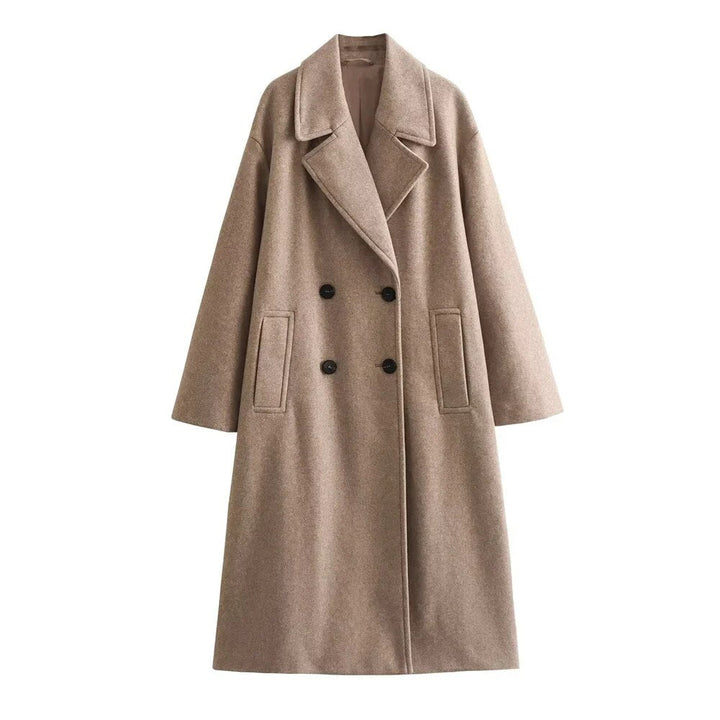 The Eleanor™ | Elegant Wool-Blend Winter Coat